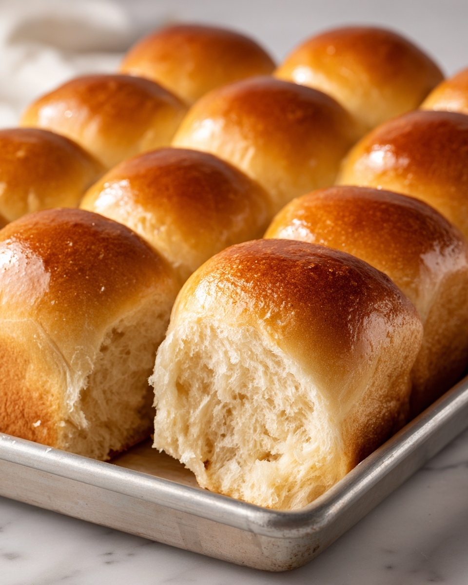 Soft and Buttery Homemade Rolls Recipe - Recipe Image