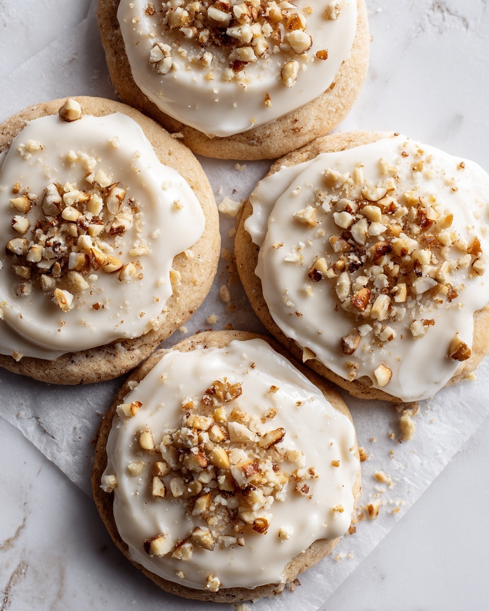 Maple Glazed Cookies Recipe - Recipe Image