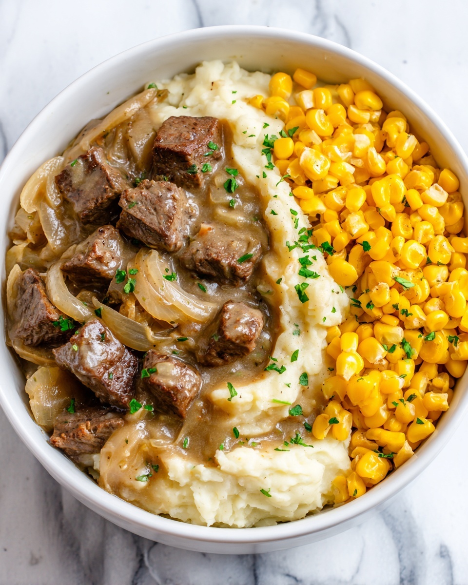 Classic Round Steak & Gravy Recipe - Recipe Image