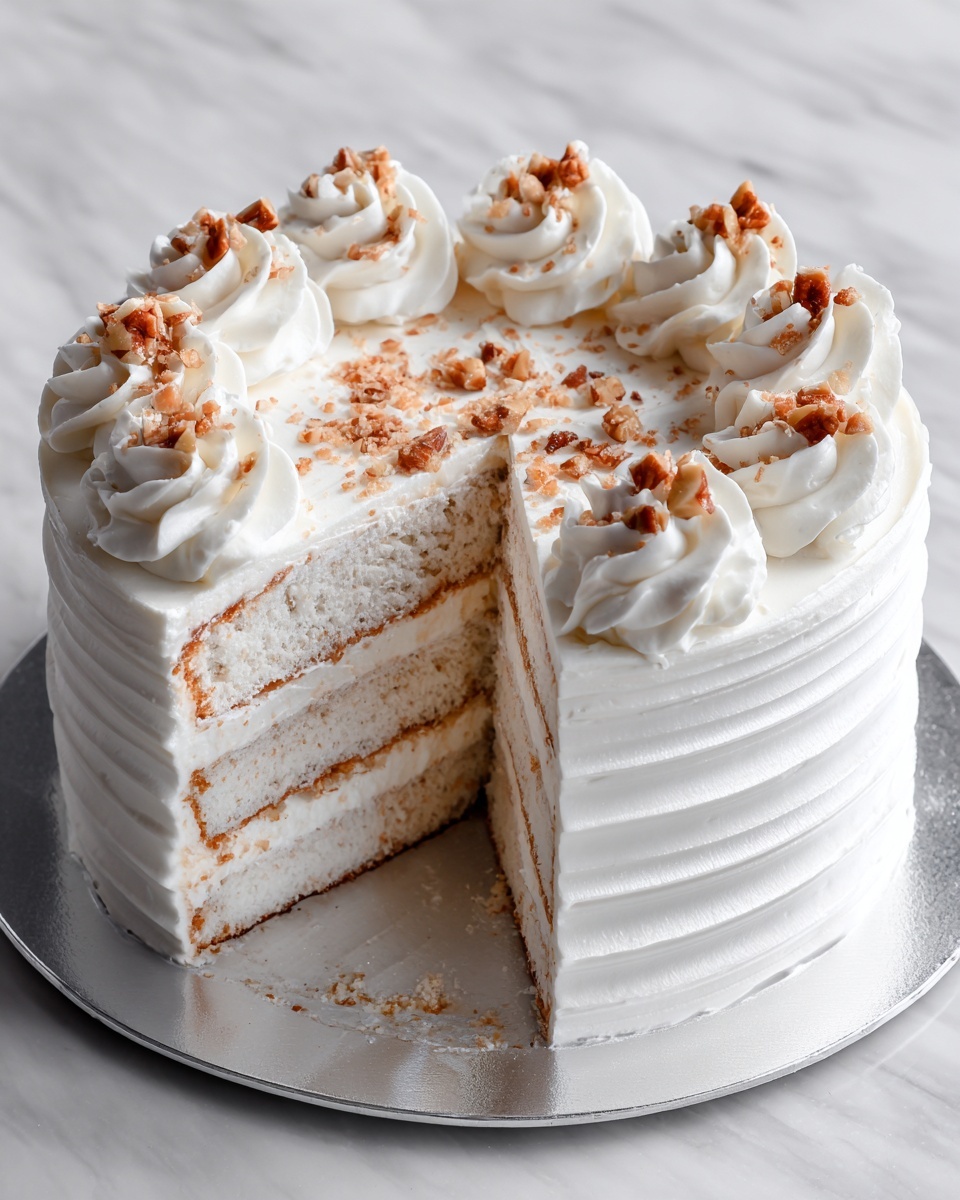 White German Chocolate Cake Recipe - Recipe Image