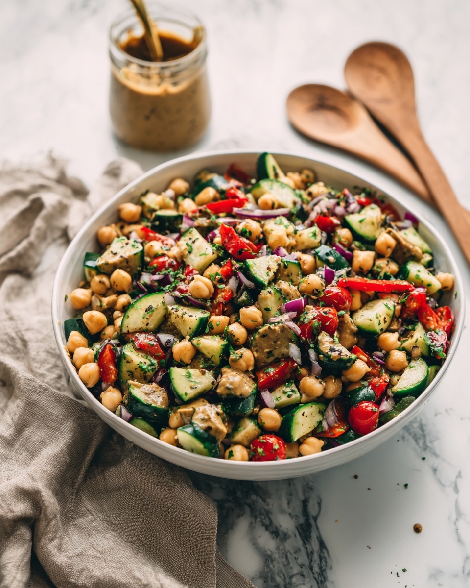 Mediterranean Chickpea Salad Recipe - Recipe Image