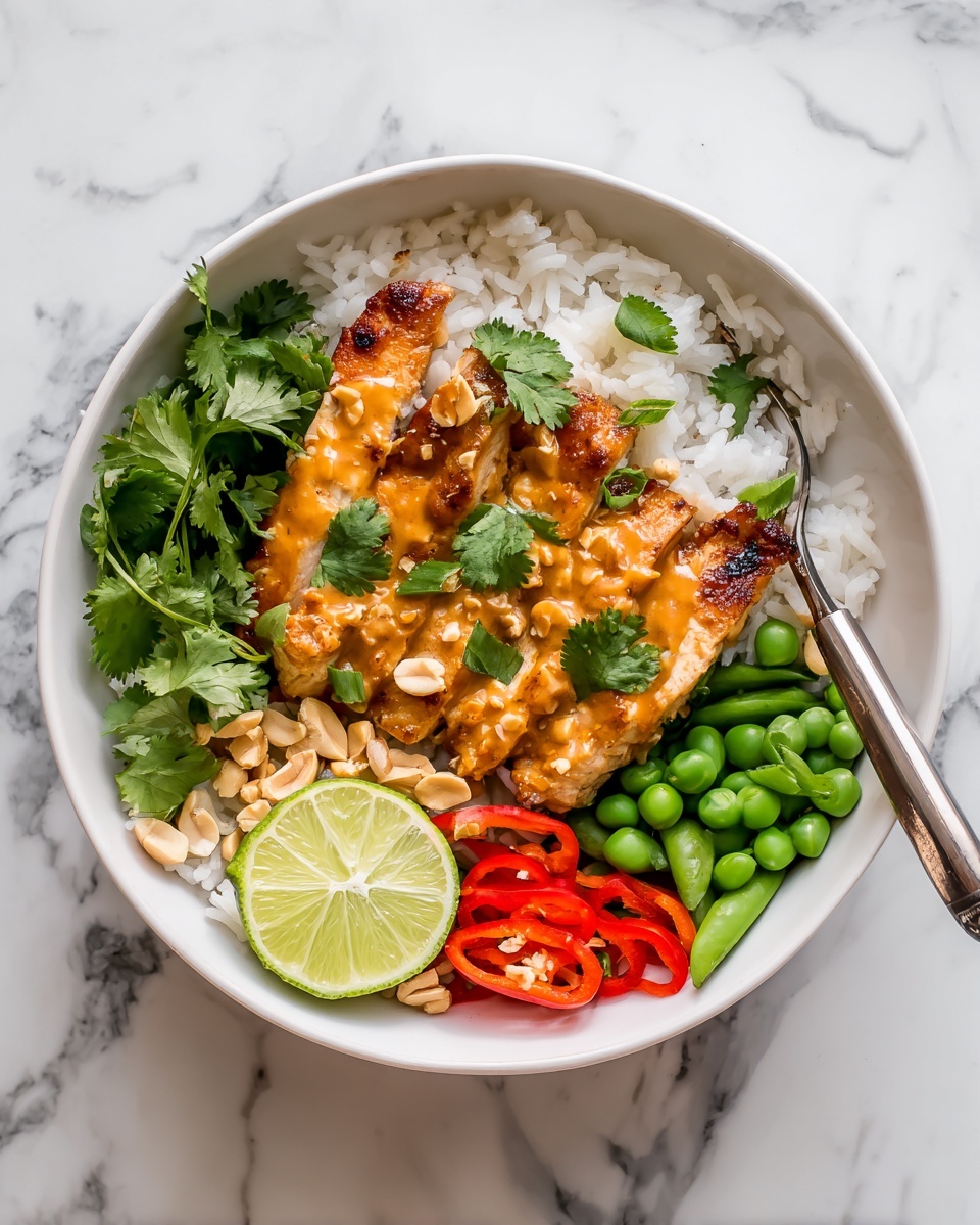 Coconut Chicken Rice Bowl Recipe - Recipe Image