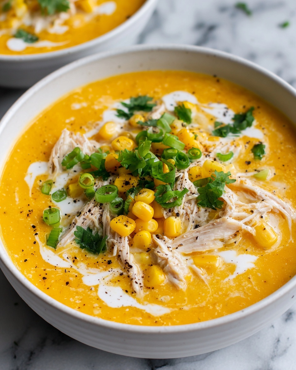 Creamy Chicken Enchilada Soup Recipe - Recipe Image