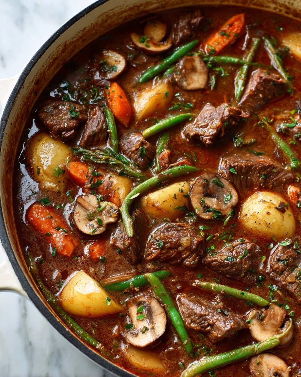 Hearty Chicken Stew with Vegetables and Tomatoes Recipe - Recipe Image