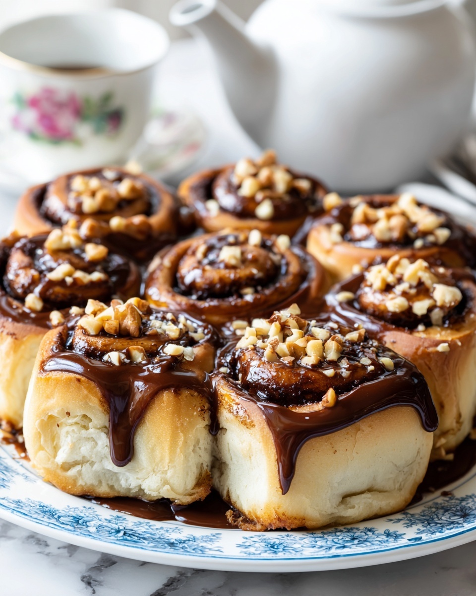 Twist & Shout Chocolate Hazelnut Rolls Recipe - Recipe Image