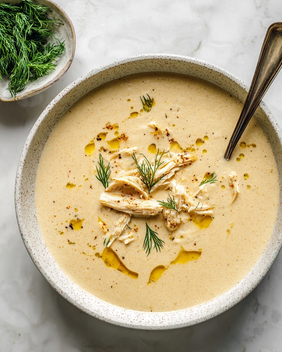 Greek Lemon Chicken Soup (Avgolemono) Recipe - Recipe Image