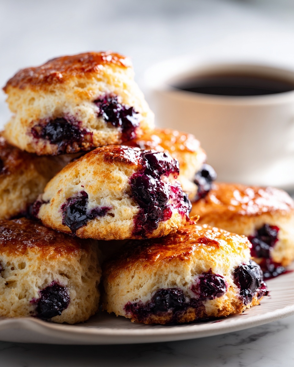 Bursting Blueberry Biscuits Recipe - Recipe Image