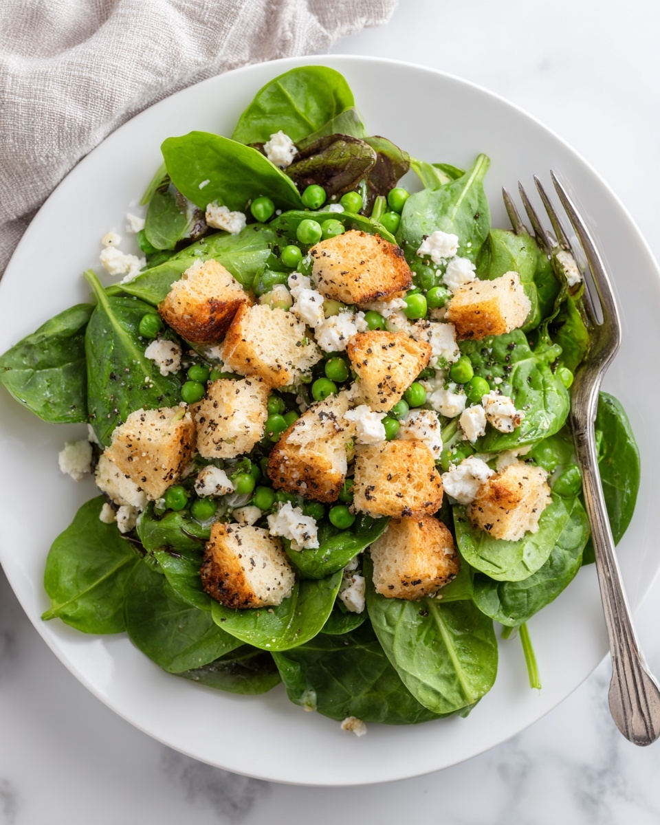 Spring Panzanella Salad Recipe - Recipe Image