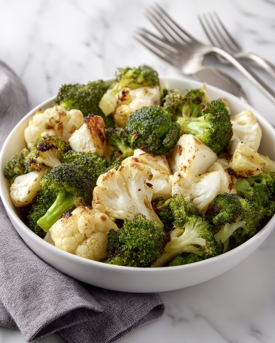 Delicious Broccoli with Cauliflower Recipe - Recipe Image