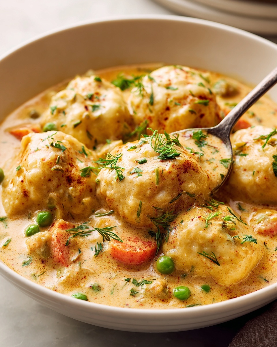 Slow Cooker Chicken and Dumplings Recipe - Recipe Image