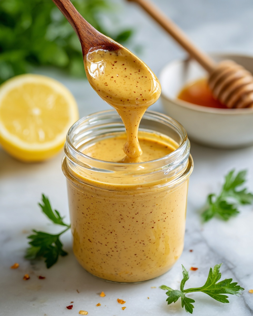 Homemade Honey Mustard Sauce Recipe - Recipe Image