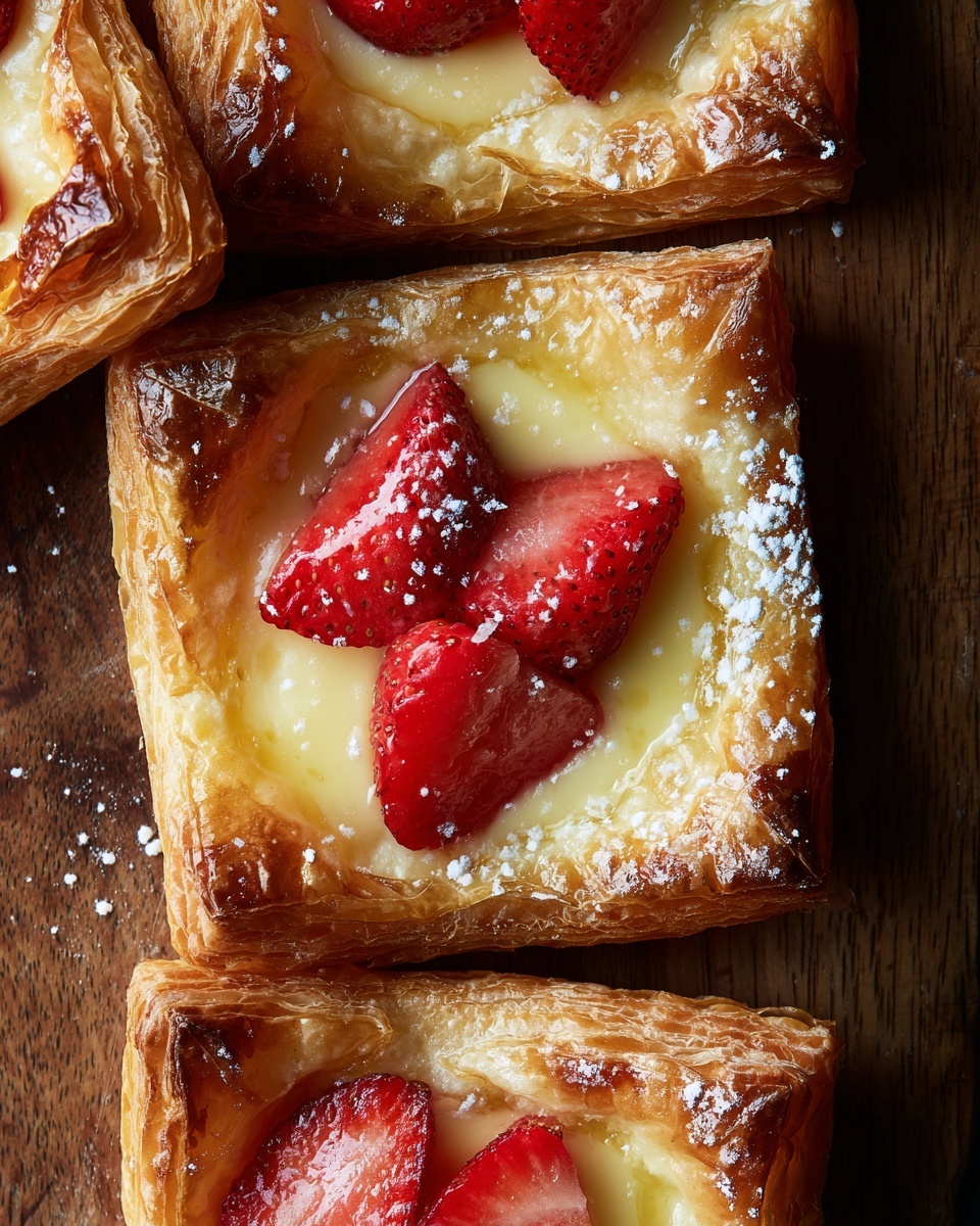 Strawberry Danish Recipe - Recipe Image