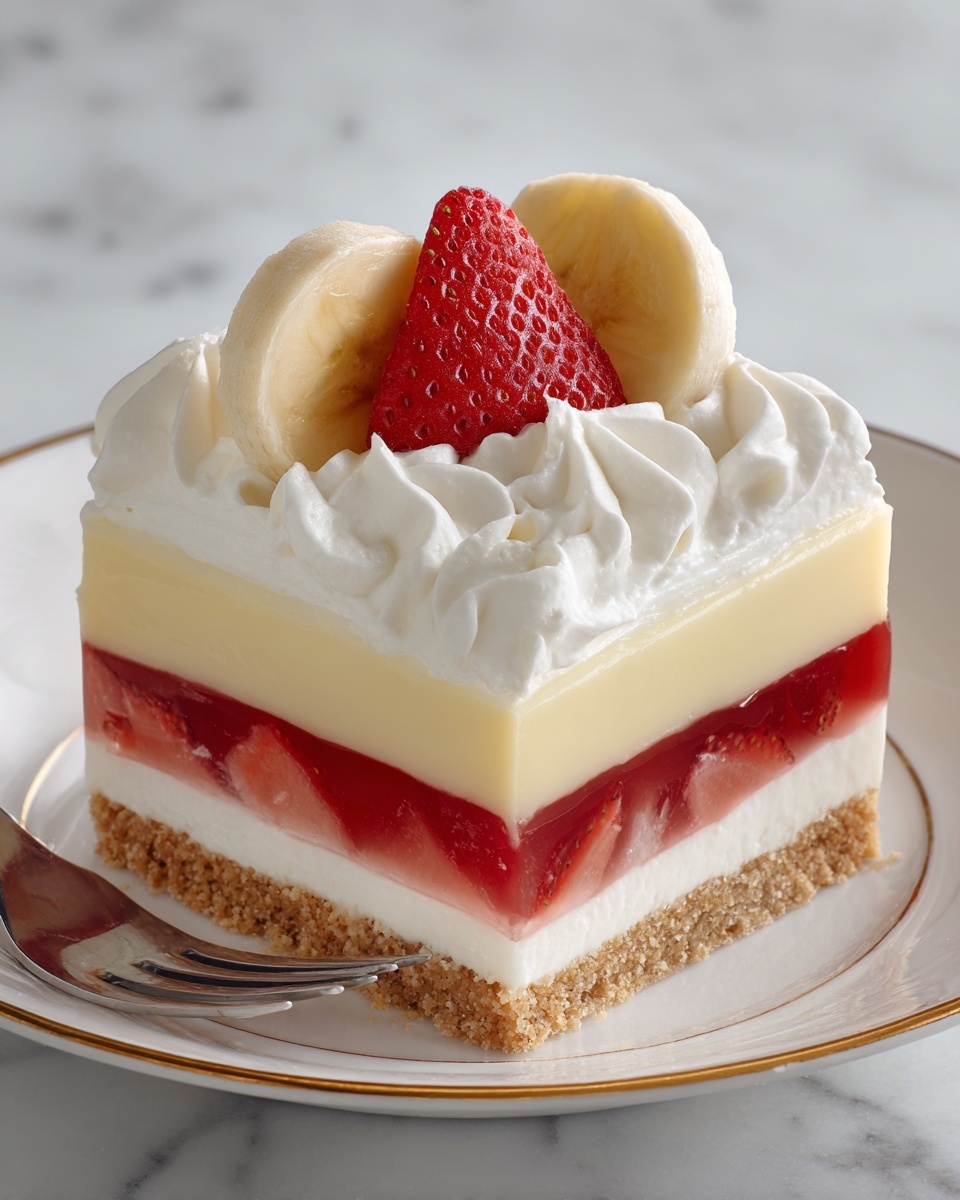Strawberry Banana Cream Delight Recipe - Recipe Image
