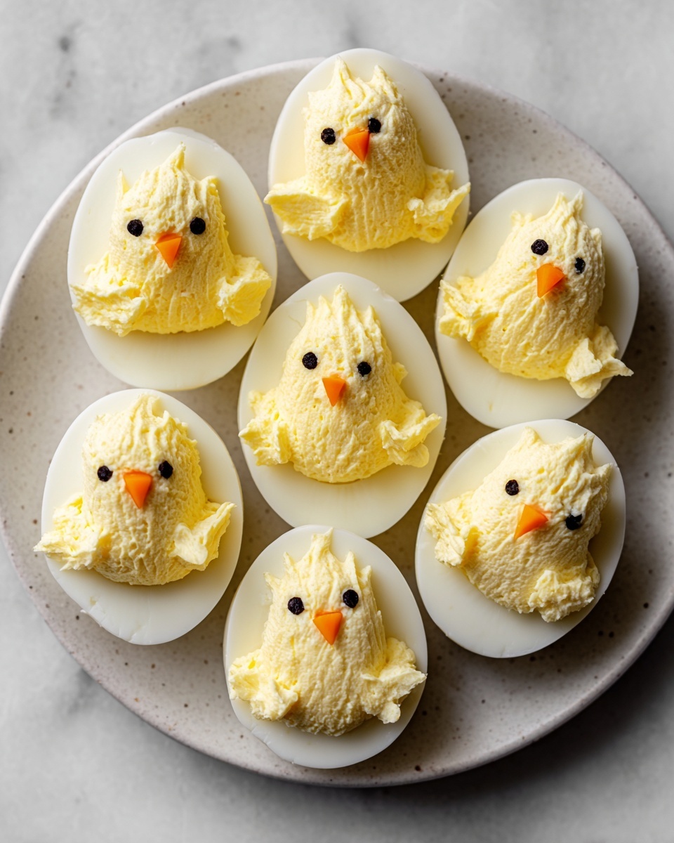 Deviled Egg Chicks Recipe - Recipe Image