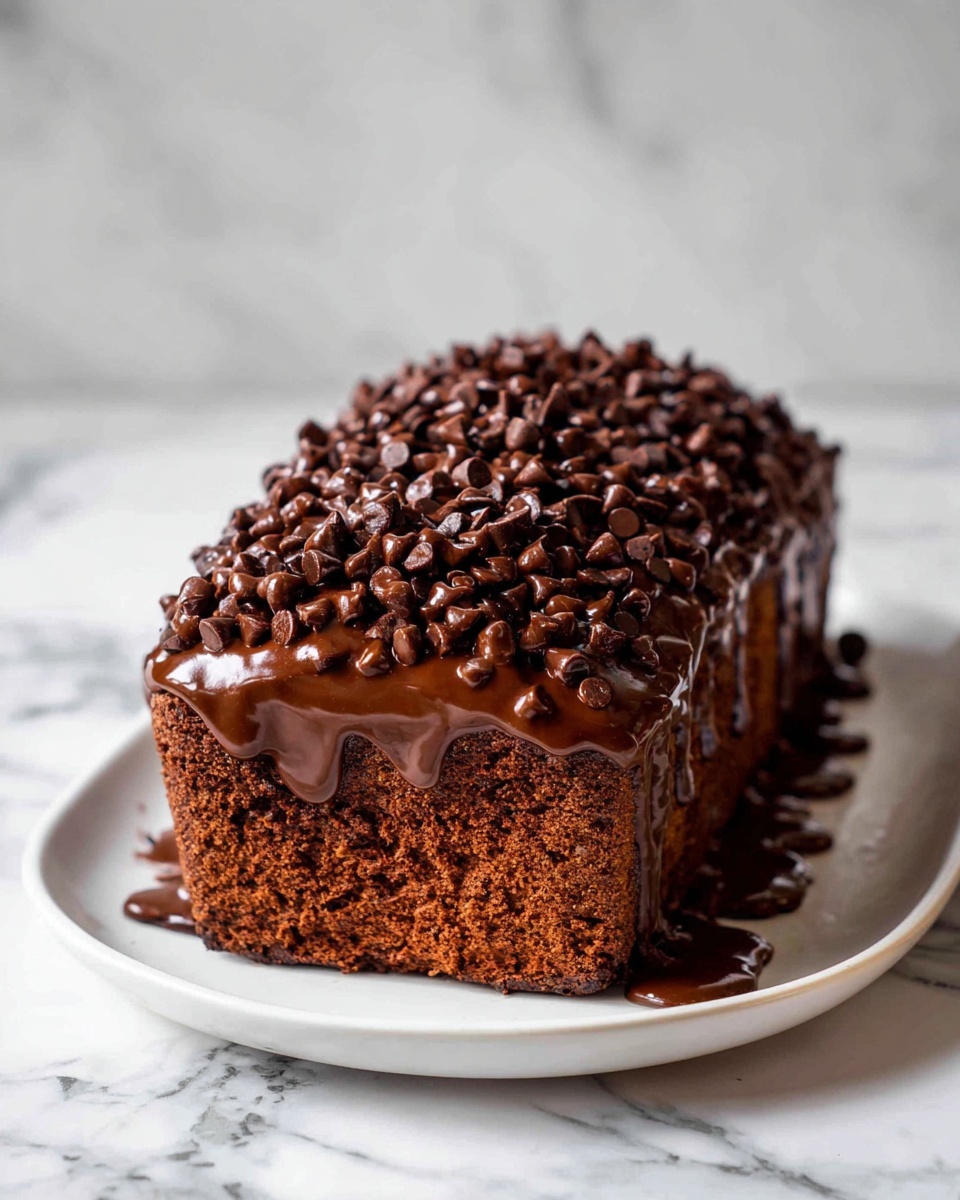 Hot Fudge Brownie Bread Recipe - Recipe Image