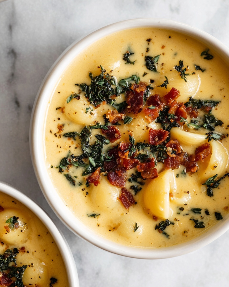 Creamy White Chicken Lasagna Soup Recipe - Recipe Image