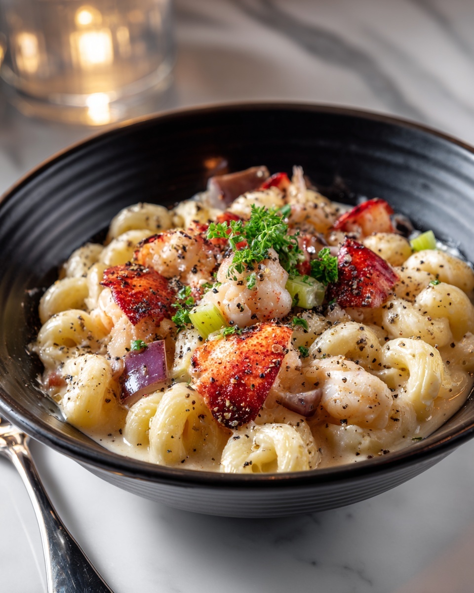 Lobster Roll Pasta Salad Recipe - Recipe Image