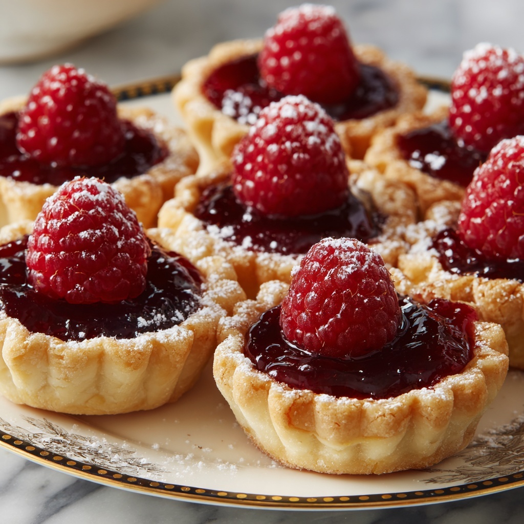 Mini Raspberry Almond Tarts Recipe - Recipe Image