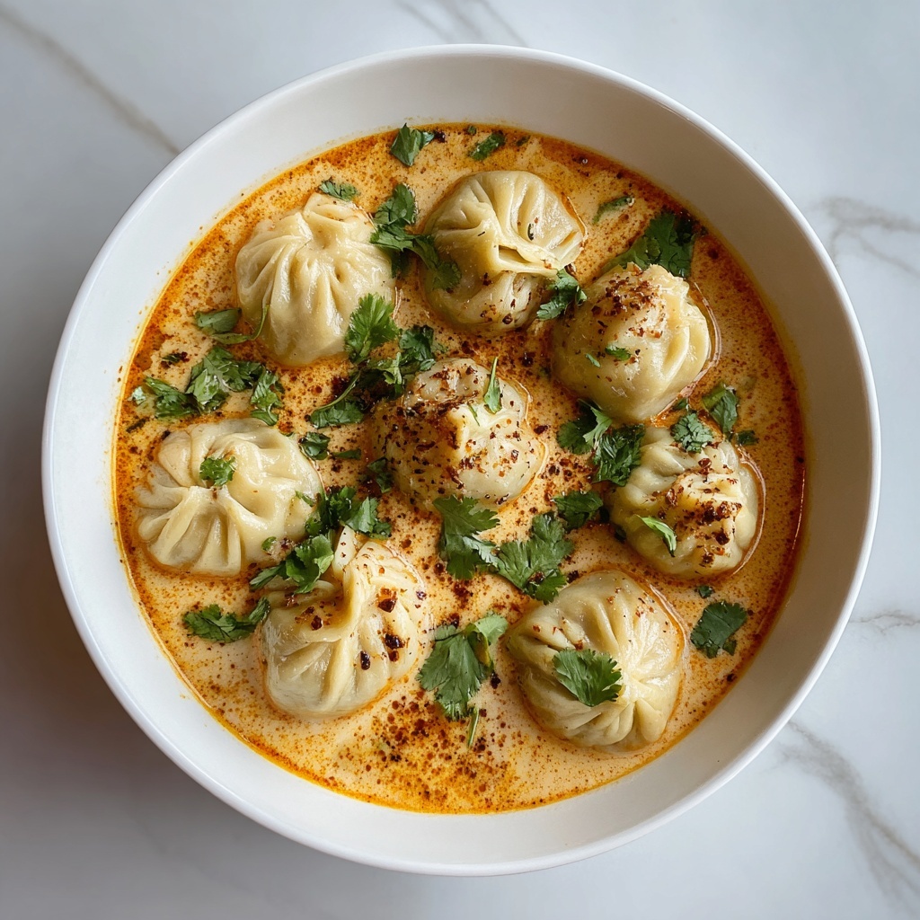 Thai Red Curry Dumpling Soup Recipe - Recipe Image