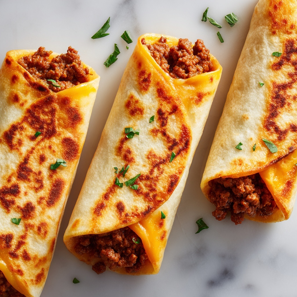 Cheeseburger Egg Rolls Recipe - Recipe Image