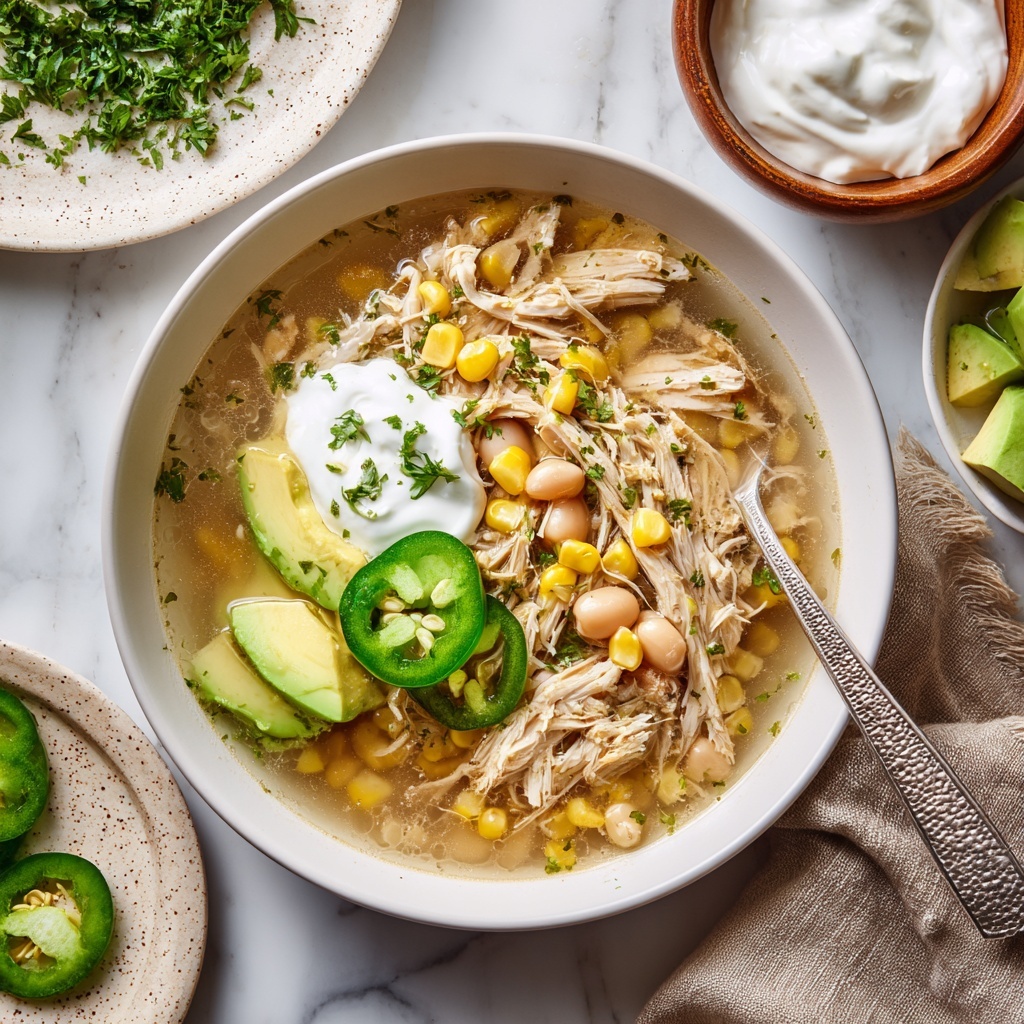 Crock Pot Green Enchilada Chicken Soup Recipe - Recipe Image