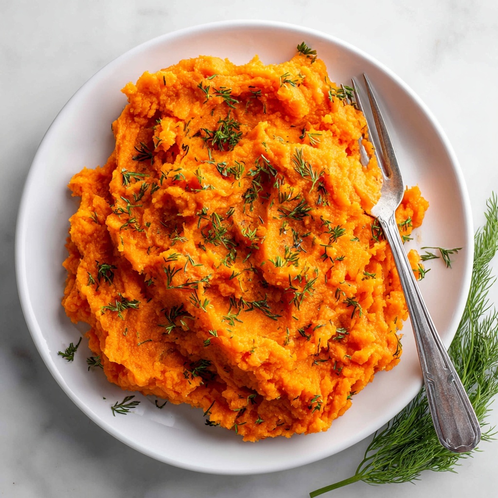 Mashed Carrots and Parsnips with Orange Zest Recipe - Recipe Image