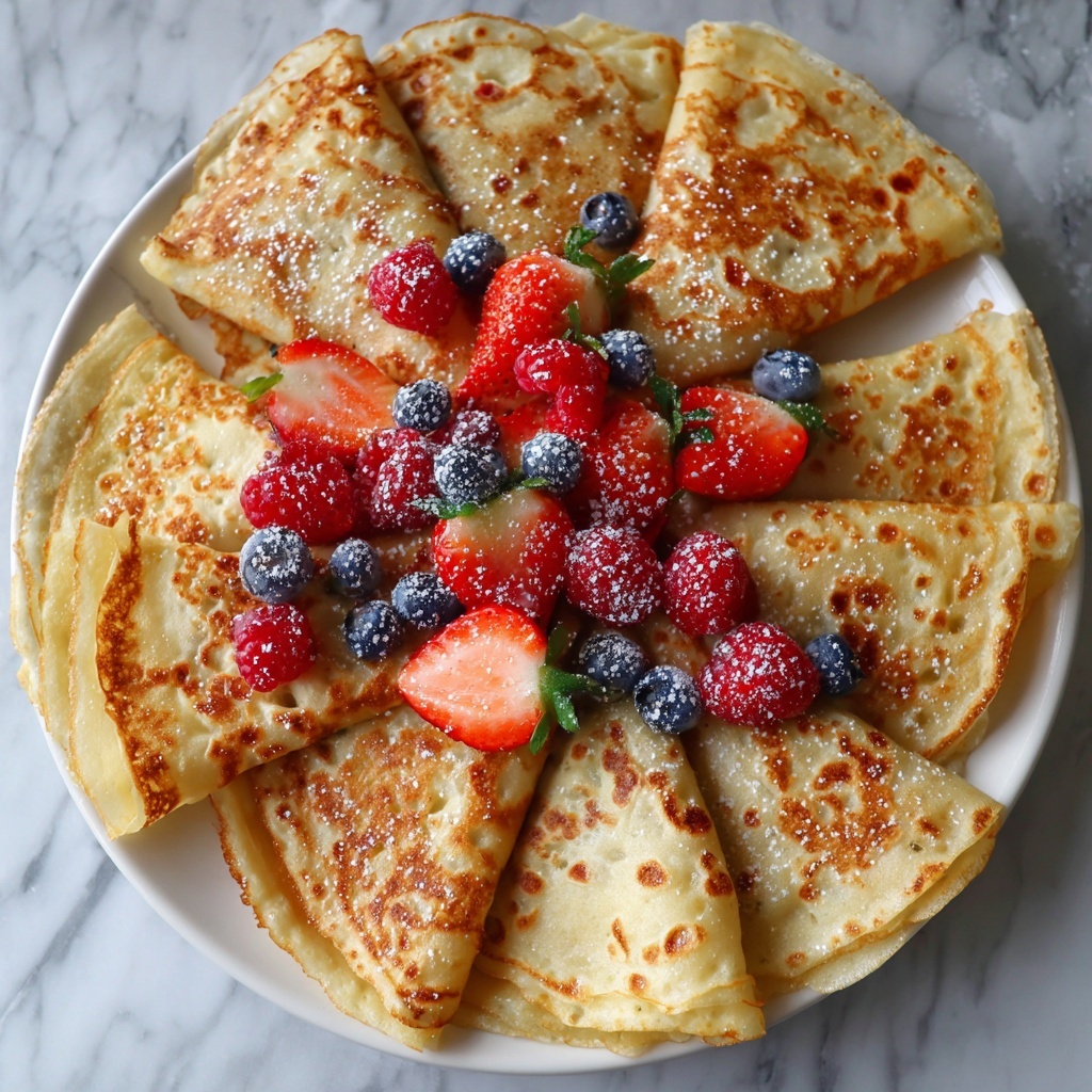 Mixed Berry Crepes Recipe - Recipe Image