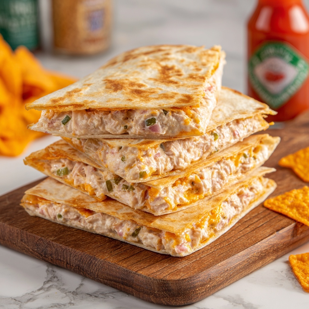 Spicy Tuna Crunchwraps Recipe - Recipe Image
