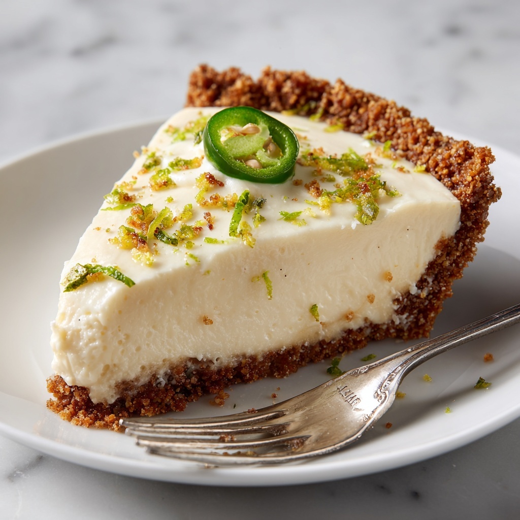 Jalapeño Lime Cheesecake Recipe - Recipe Image