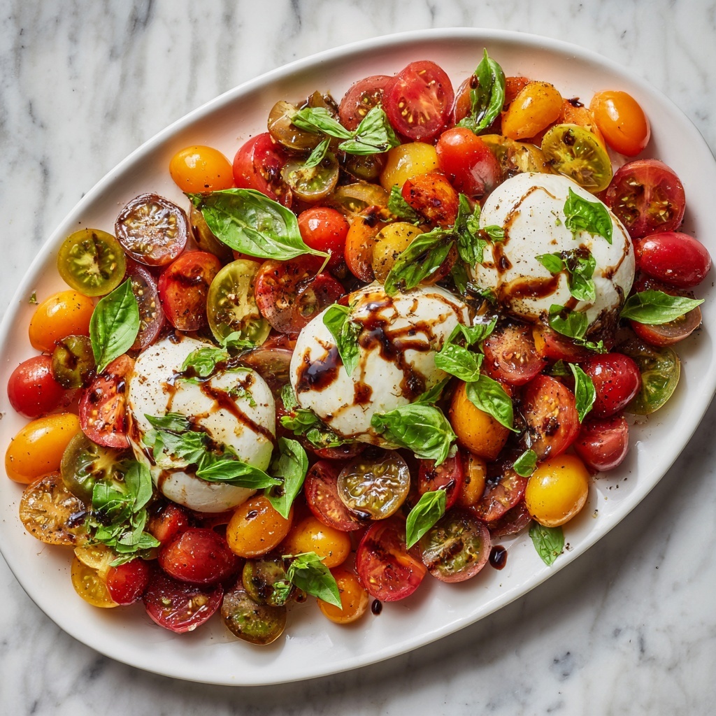 Burrata Caprese Salad Recipe - Recipe Image