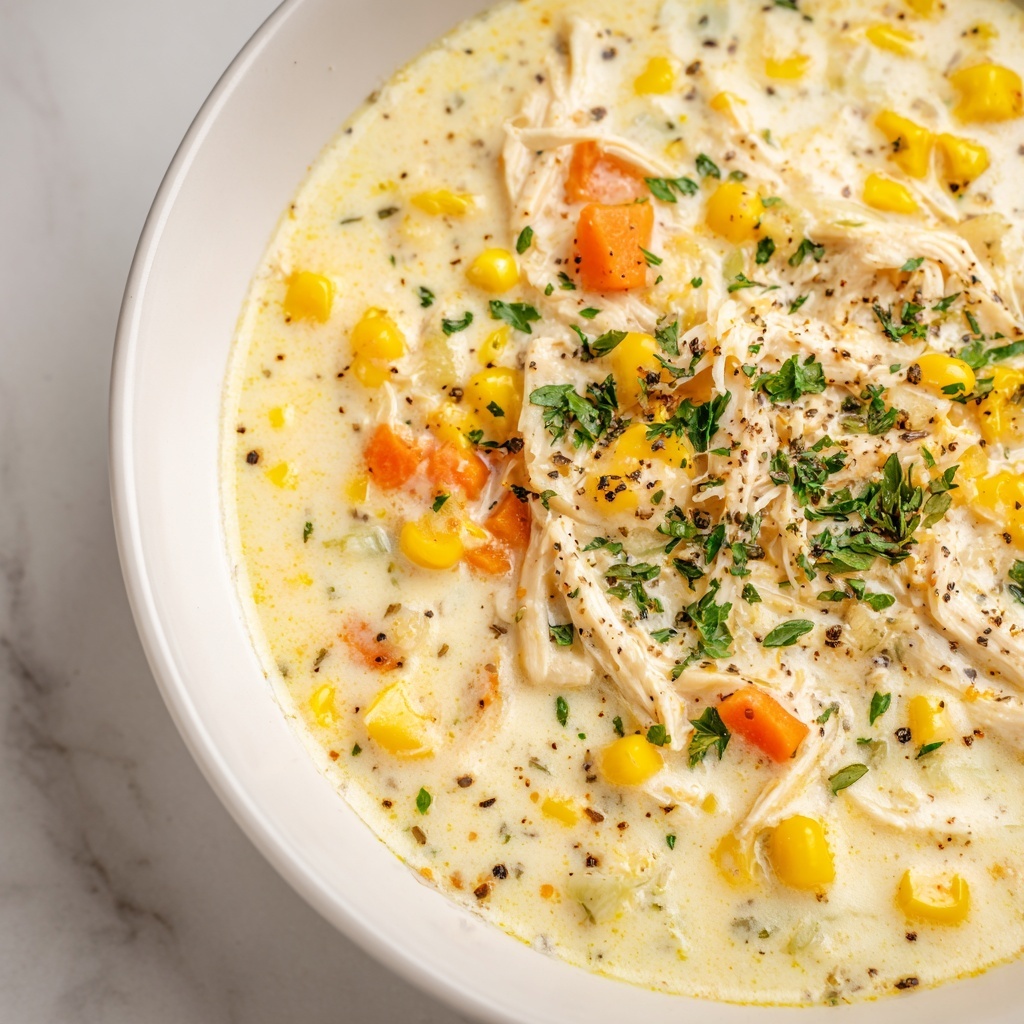Crockpot Chicken Corn Chowder Recipe - Recipe Image