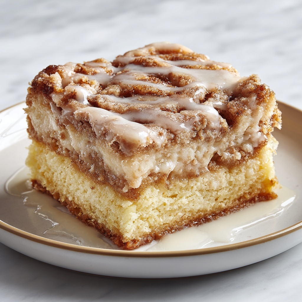 Easy Cinnamon Roll Cake Recipe - Recipe Image