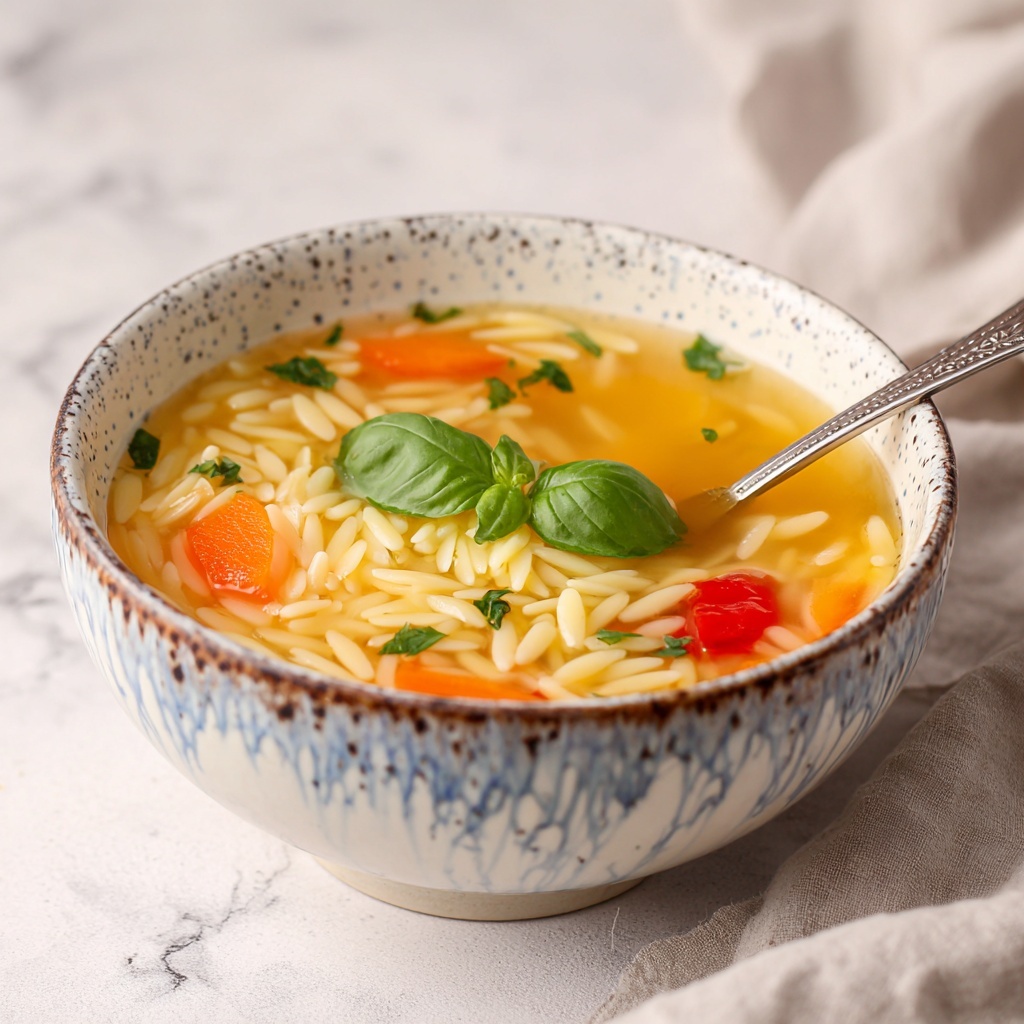 Summery Orzo Soup Recipe - Recipe Image