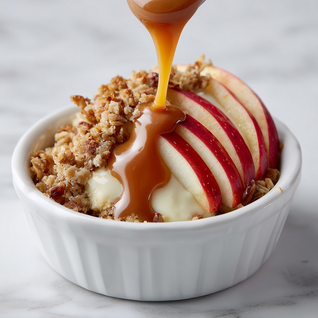 Cream Cheese Caramel Apple Dip with Toffee Bits Recipe - Recipe Image