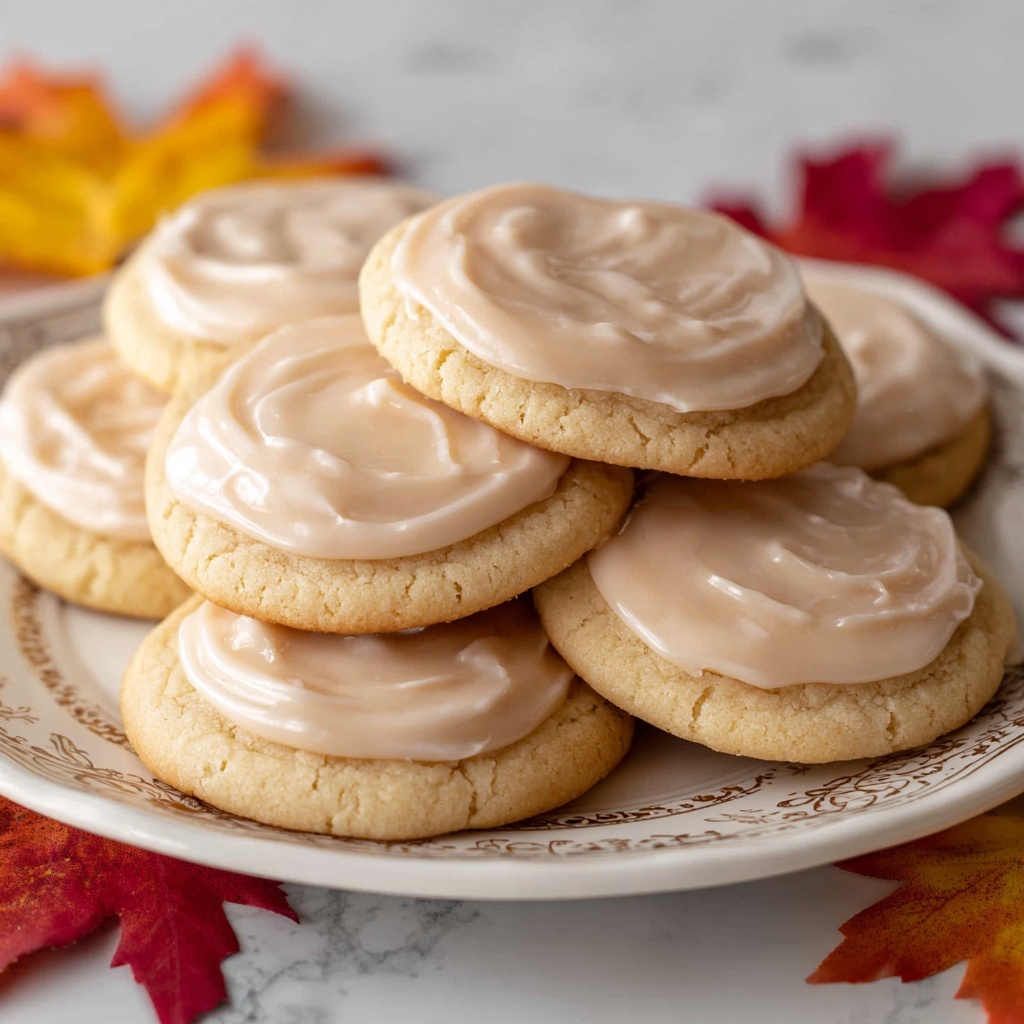 Maple Cookies with Maple Icing Recipe - Recipe Image