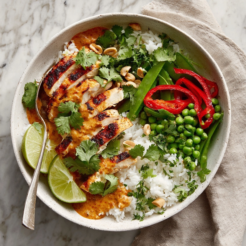 Coconut Chicken Rice Bowl Recipe - Recipe Image