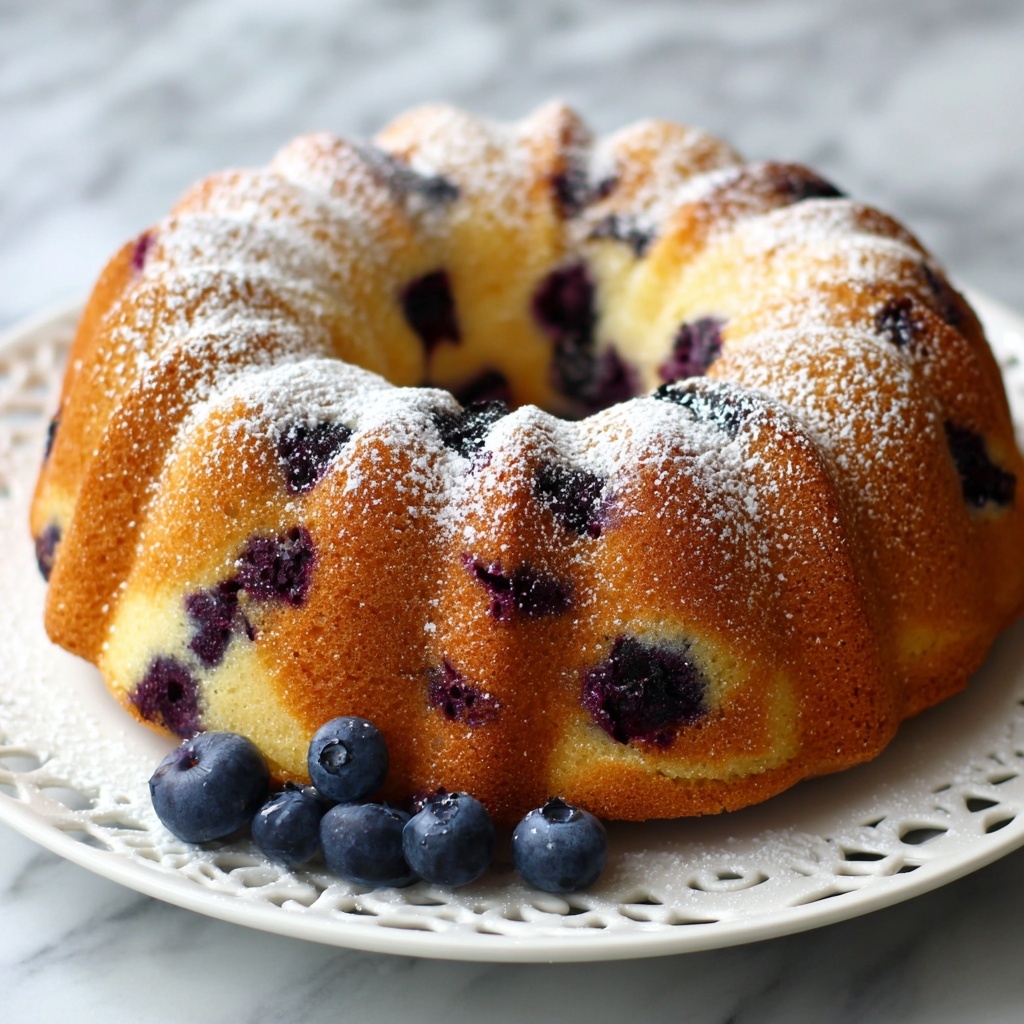 Blueberry Breakfast Cake Recipe - Recipe Image