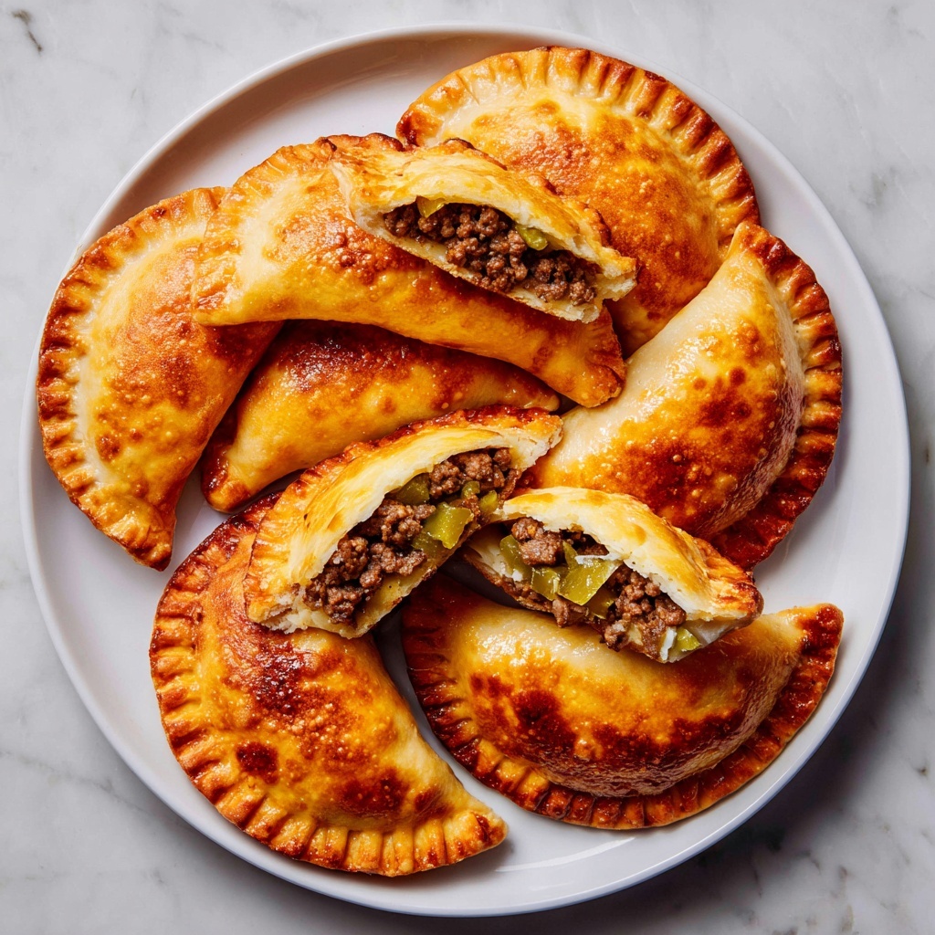 Cheesy Beef Empanadas Recipe - Recipe Image