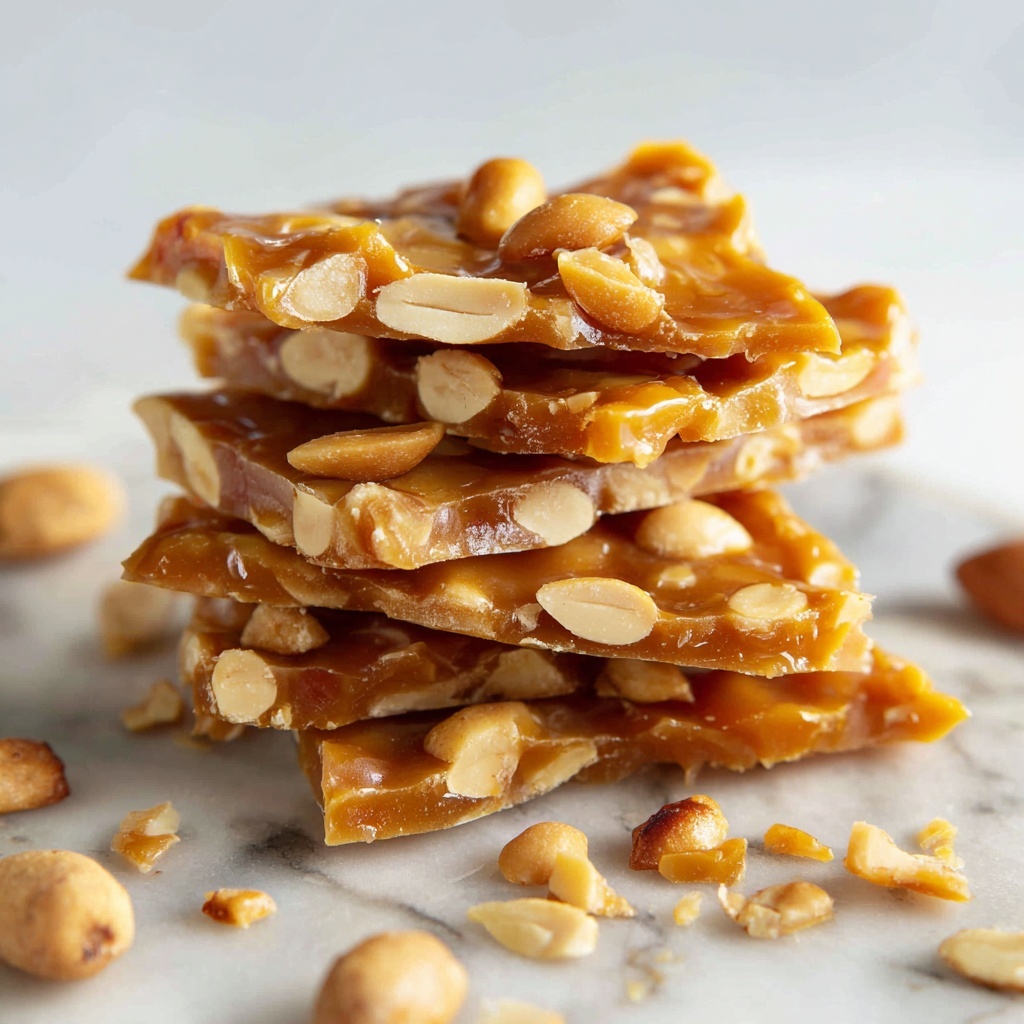 Best Peanut Brittle (Old-Fashioned Candy) Recipe - Recipe Image
