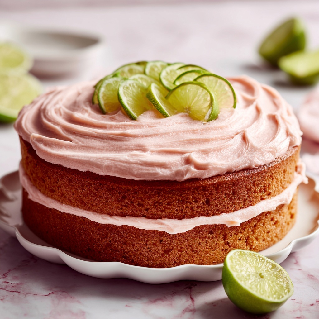 Strawberry Limeade Cake Recipe - Recipe Image