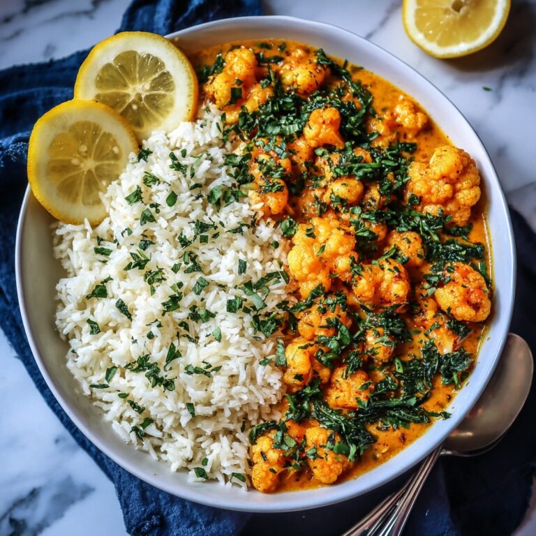 Vegan Cauliflower Curry Recipe
