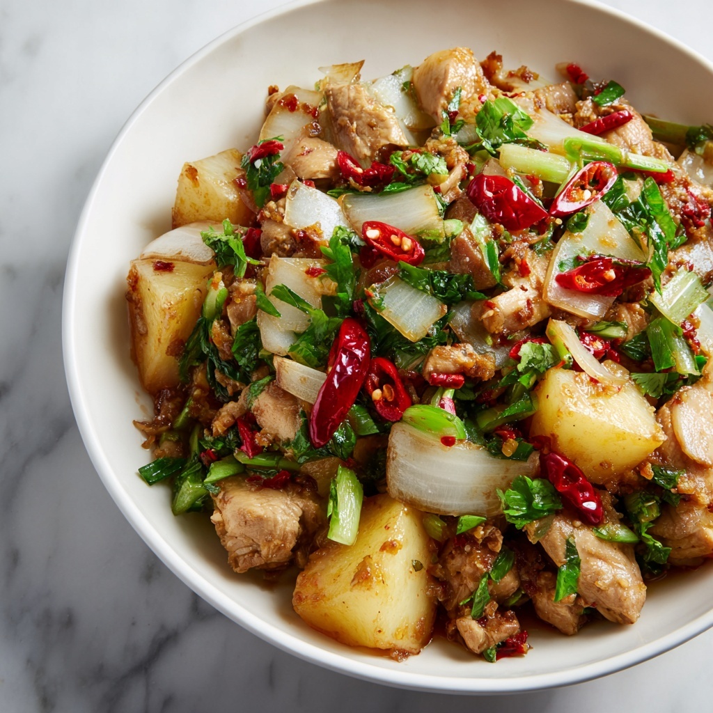 Chinese Chicken Cabbage Stir-Fry Recipe - Recipe Image