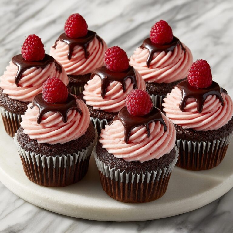 Chocolate Raspberry Cupcakes Recipe