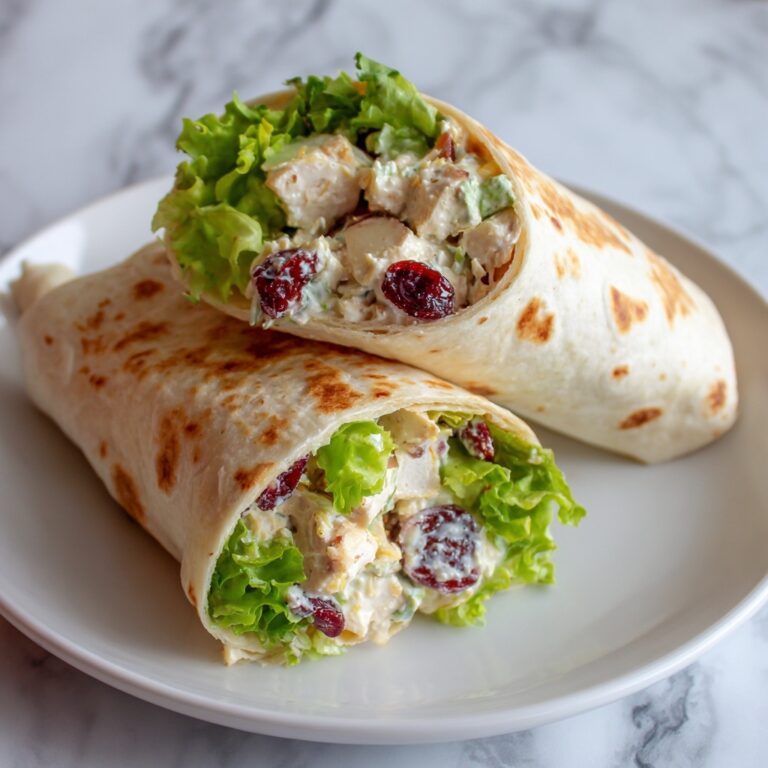 Cranberry Pecan Chicken Salad Wraps Recipe