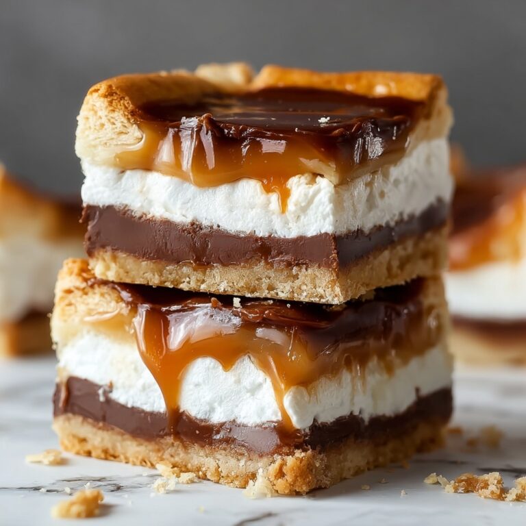 Decadent Caramel Cheesecake Bars Recipe