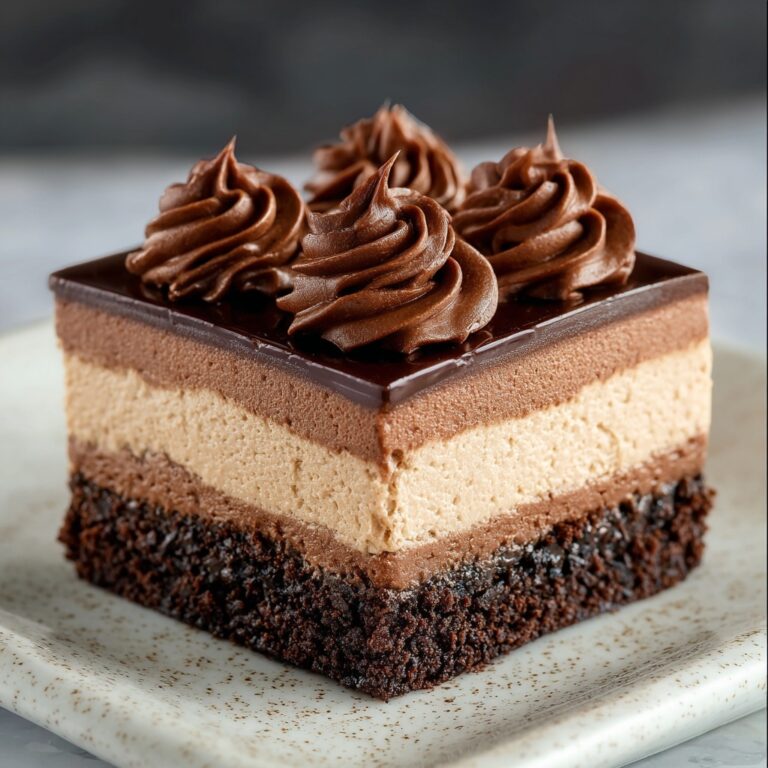 Chocolate Mousse Brownies Recipe