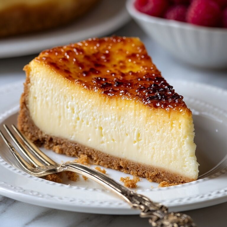 Crème Brûlée Cheesecake Recipe