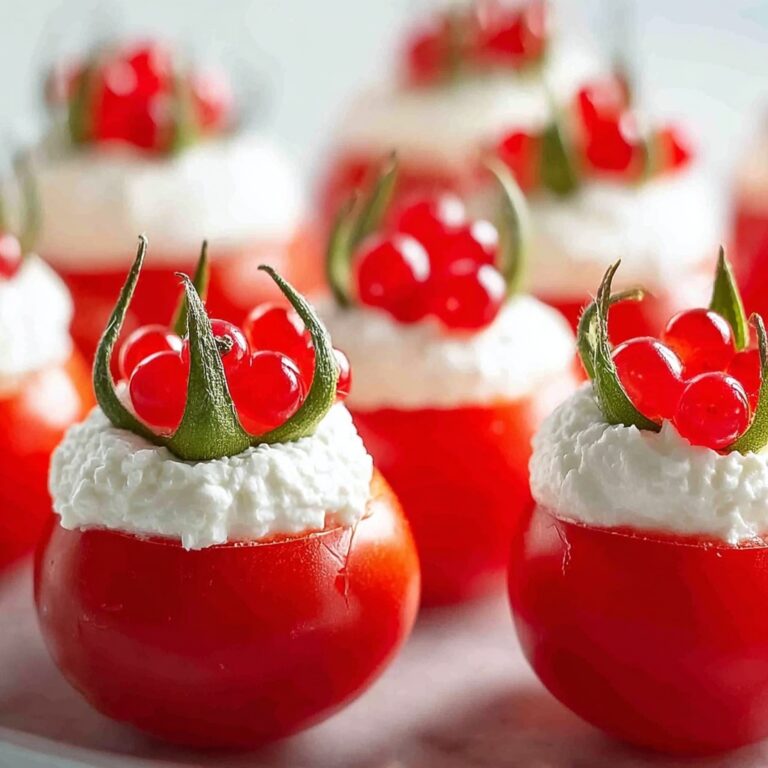Stuffed Cherry Tomatoes Recipe