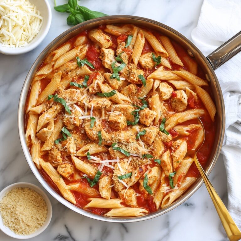 One-Pot Chicken Parmesan Pasta Recipe