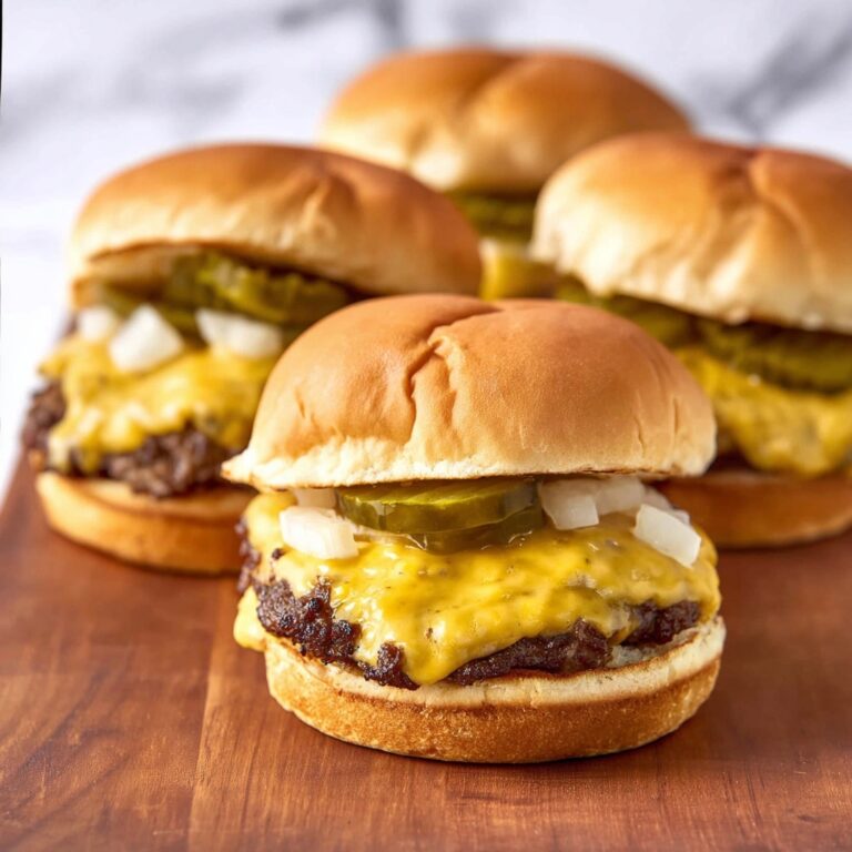 Homemade Sonic Double Smasher Burger Recipe